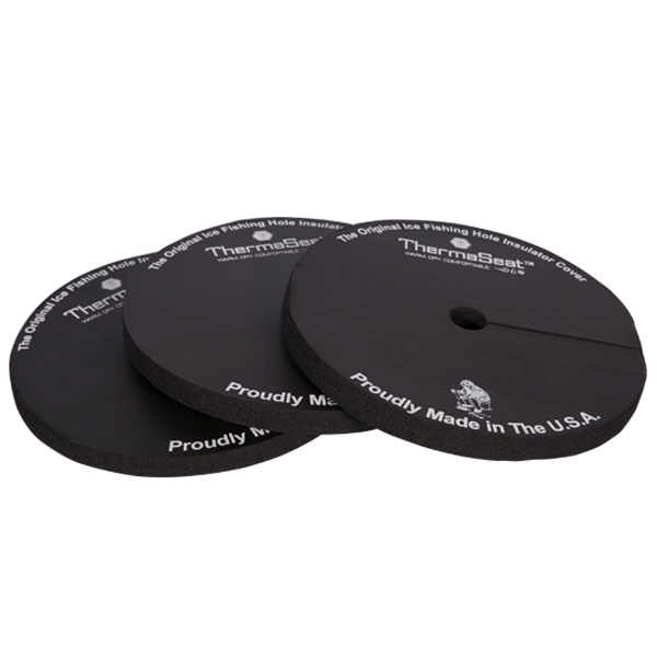 10 ROUND DELUXE TIP UP - Thermo Hole cover Ice Fishing Gear $24.59 -  PicClick