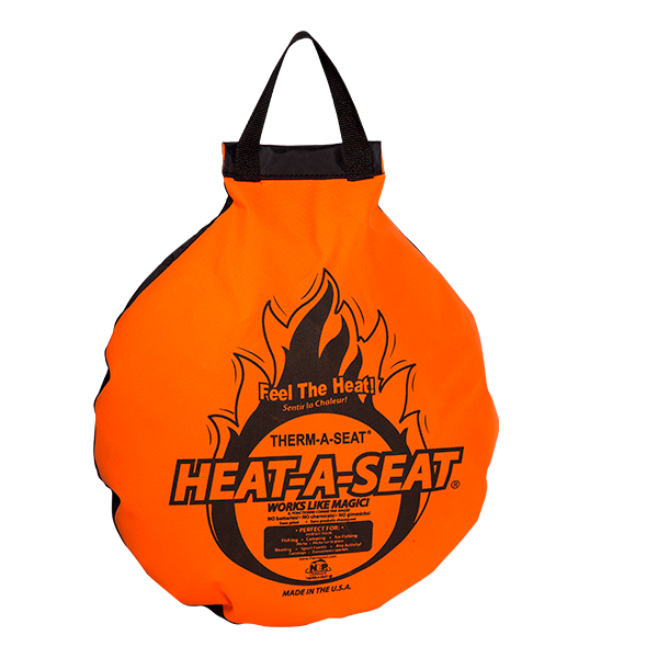 THERM-A-SEAT HEAT-A-SEAT CAMOUFLAGE/BLAZE ORANGE 17 IN. 