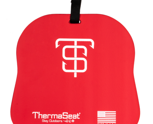 Ice Fishing Thermaseat Red